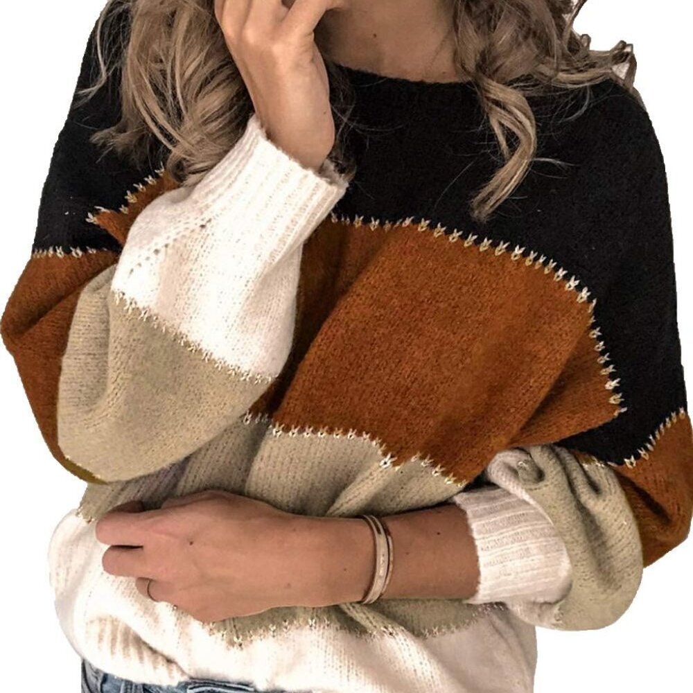 Casual Sweater Pullover Basic Sweatshirt Jumper Tops